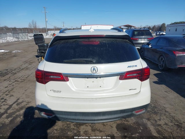44344194 :رقم المزاد ، 5FRYD4H42GB020976 vin ، 2016 Acura Mdx Technology   Acurawatch Plus Packages/technology Package مزاد بيع