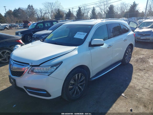 44344194 :رقم المزاد ، 5FRYD4H42GB020976 vin ، 2016 Acura Mdx Technology   Acurawatch Plus Packages/technology Package مزاد بيع