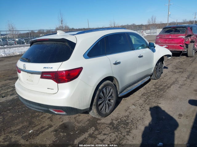 44344194 :رقم المزاد ، 5FRYD4H42GB020976 vin ، 2016 Acura Mdx Technology   Acurawatch Plus Packages/technology Package مزاد بيع