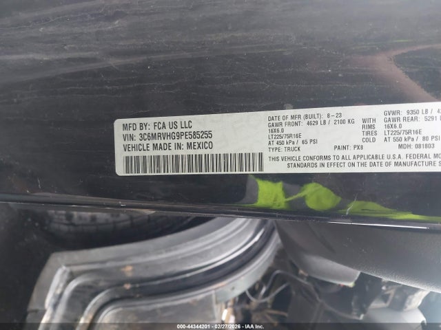 2023 RAM PROMASTER 3500 3C6MRVHG9PE585255 Photo 8