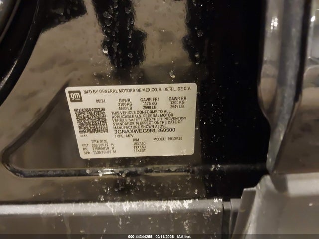 2024 CHEVROLET EQUINOX 3GNAXWEG9RL360500 Photo 8