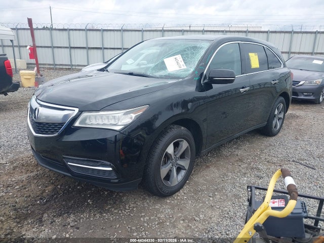 44344330 :رقم المزاد ، 5FRYD3H23GB015018 vin ، 2016 Acura Mdx Acurawatch Plus Package مزاد بيع