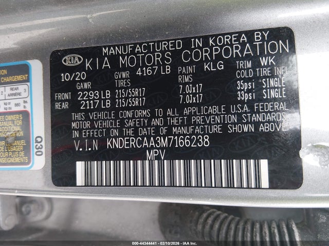 2021 KIA SELTOS KNDERCAA3M7166238 Photo 8