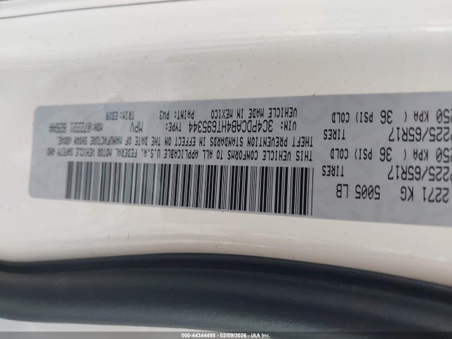 Dodge JOURNEY SE 2017 3C4PDCAB4HT695344 Image 9
