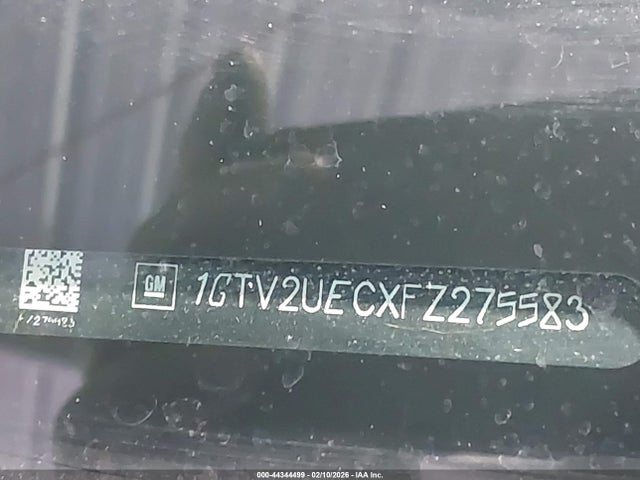 Aukcja sprzedaży 2015 Gmc Sierra 1500 Sle, vin: 1GTV2UECXFZ275583, numer aukcji: 44344499