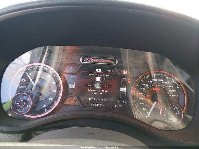 44344762 :رقم المزاد ، 1C6SRFLT7LN398877 vin ، 2020 Ram 1500 Rebel  4x4 5'7 Box مزاد بيع