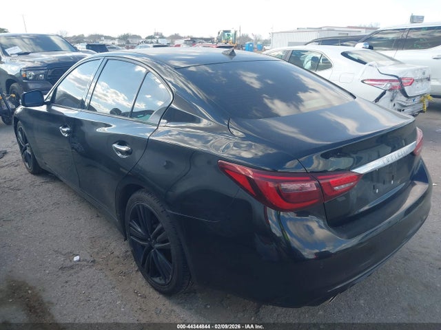 Aukcja sprzedaży 2018 Infiniti Q50 3.0t Luxe, vin: JN1EV7AR1JM445695, numer aukcji: 44344844