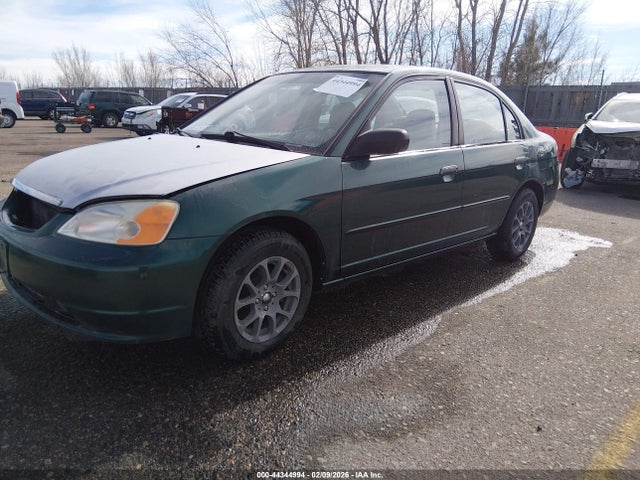 2001 HONDA CIVIC 1HGES15551L074395 Photo 1