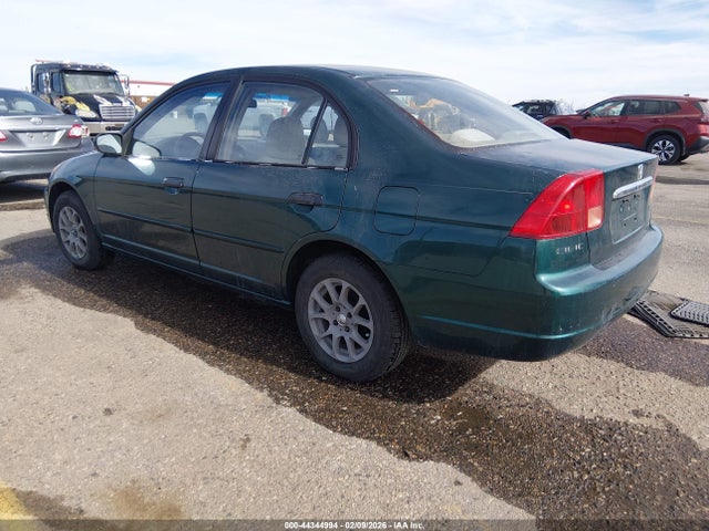 2001 HONDA CIVIC 1HGES15551L074395 Photo 2