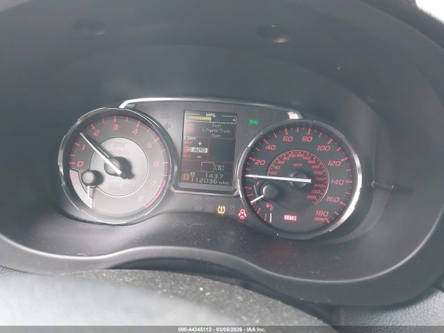 Aukcja sprzedaży 2016 Subaru Wrx Sti, vin: JF1VA2M66G9827252, numer aukcji: 44345113