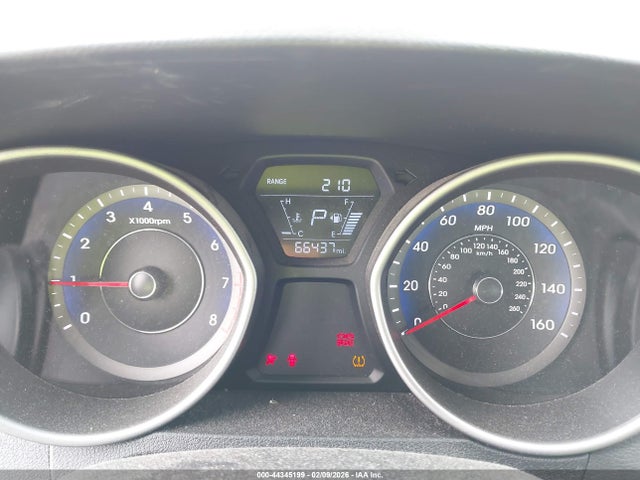 44345199 :رقم المزاد ، KMHDH4AE1EU043172 vin ، 2014 Hyundai Elantra Limited مزاد بيع