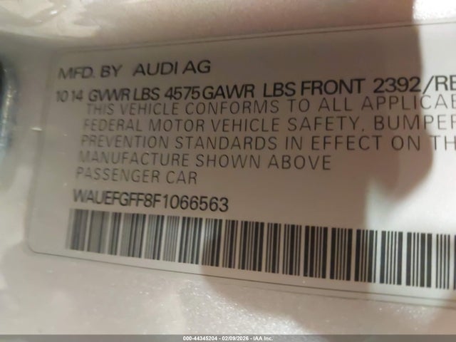 2015 AUDI A3 WAUEFGFF8F1066563 Photo 8