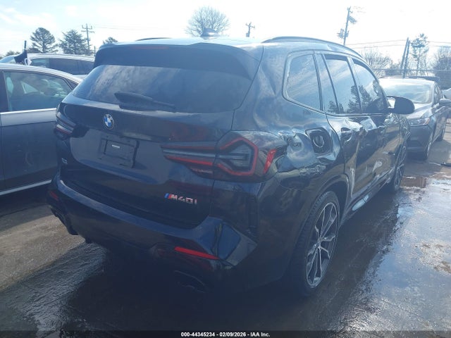 2022 Bmw X3 M40i მანქანა იყიდება აუქციონზე, vin: 5UX83DP0XN9J01524, აუქციონის ნომერი: 44345234