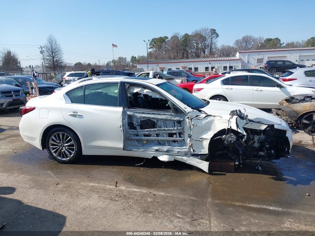 Продаж на аукціоні авто 2018 Infiniti Q50 3.0t Luxe, vin: JN1EV7AR9JM437084, номер лоту: 44345248