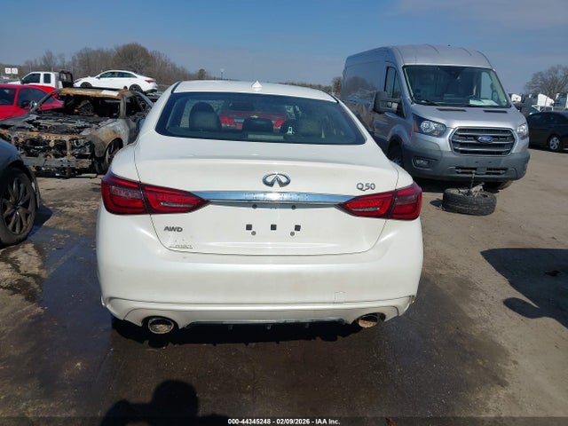 Продаж на аукціоні авто 2018 Infiniti Q50 3.0t Luxe, vin: JN1EV7AR9JM437084, номер лоту: 44345248