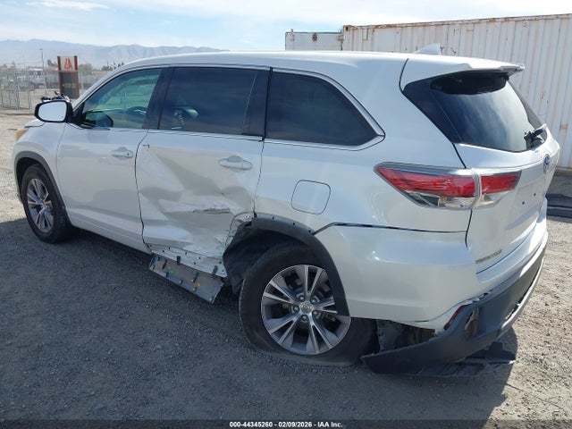 5TDZKRFH5FS047324 Toyota Highlander Le Plus V6