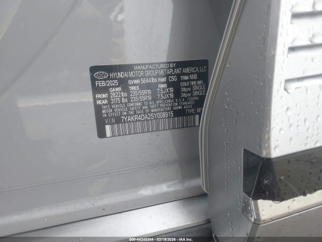 7YAKR4DA2SY008915 Hyundai Ioniq 5 Limited