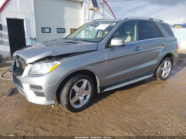 44345340 :رقم المزاد ، 4JGDA5GB2FA534554 vin ، 2015 Mercedes-benz Ml 400 4matic مزاد بيع
