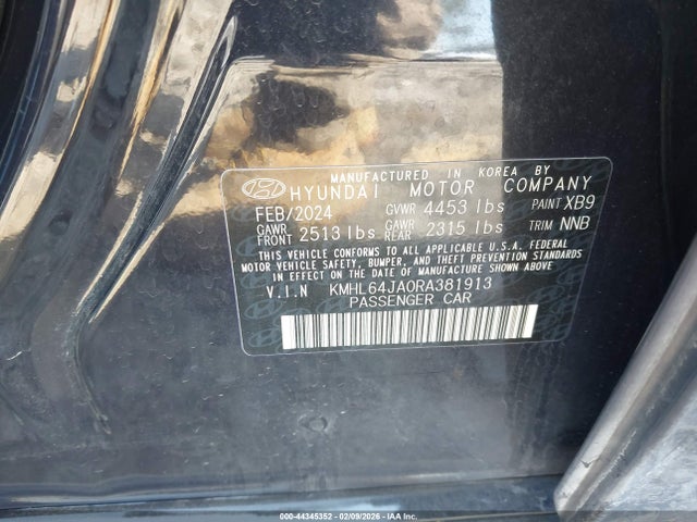 2024 HYUNDAI SONATA KMHL64JA0RA381913 Photo 8