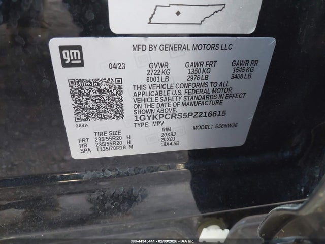 2023 CADILLAC XT6 1GYKPCRS5PZ216615 Photo 8