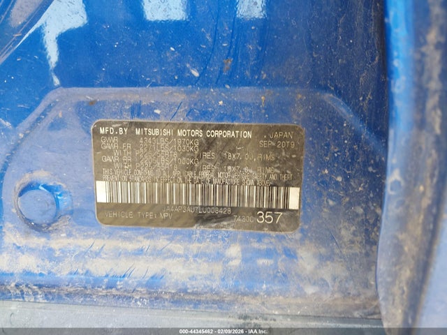2020 MITSUBISHI OUTLANDER SPORT JA4AP3AU7LU008428 Photo 8