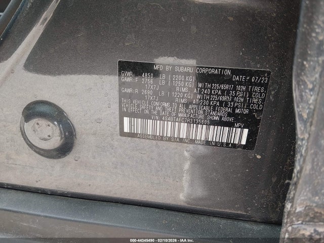 2024 SUBARU OUTBACK 4S4BTAFC7R3135605 Photo 8