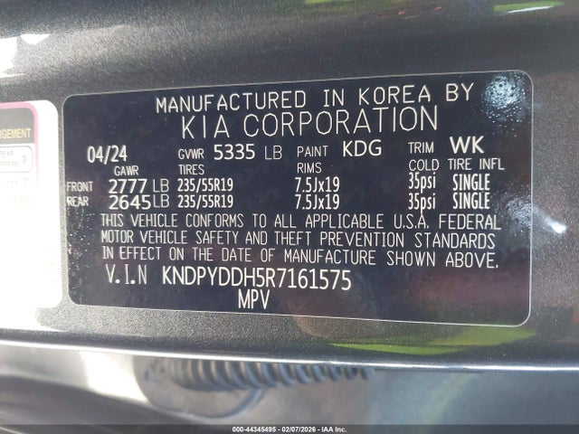 2024 KIA SPORTAGE PLUG-IN HYBRID KNDPYDDH5R7161575 Photo 8