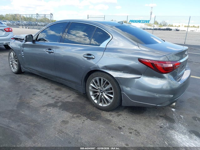 Продажа на аукционе авто 2019 Infiniti Q50 3.0t Luxe, vin: JN1EV7AP6KM518513, номер лота: 44345587