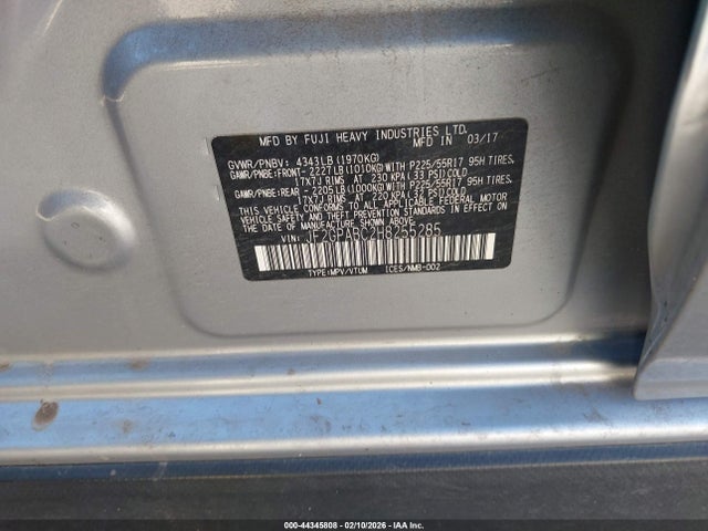 Продаж на аукціоні авто 2017 Subaru Crosstrek 2.0i Premium, vin: JF2GPABC2H8255285, номер лоту: 44345808