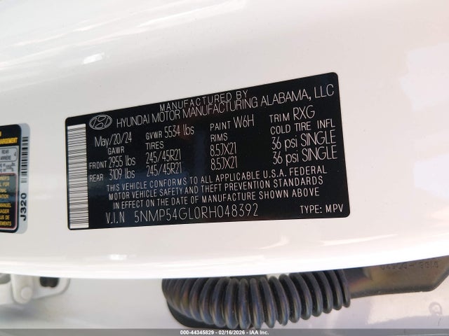 2024 HYUNDAI SANTA FE 5NMP54GL0RH048392 Photo 8