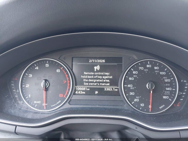 Продаж на аукціоні авто 2017 Audi A4 2.0t Premium, vin: WAULNAF44HN036820, номер лоту: 44345922