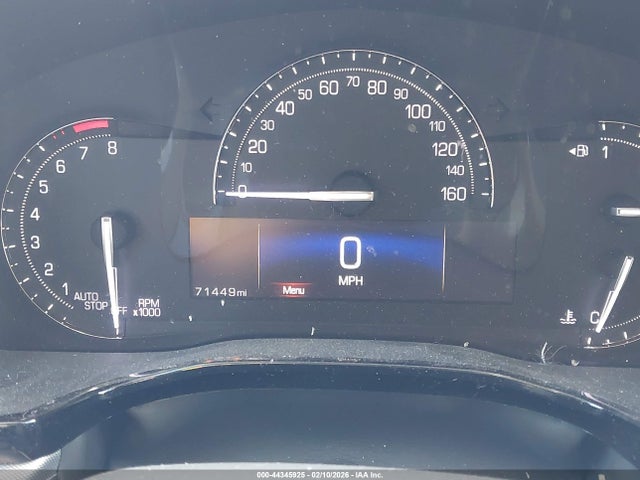 44345925 :رقم المزاد ، 1GYKNBRSXHZ268503 vin ، 2017 Cadillac Xt5 Luxury مزاد بيع