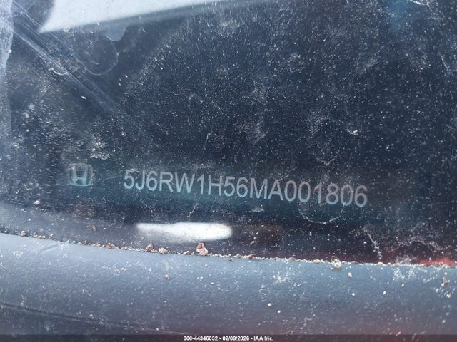 5J6RW1H56MA001806 Honda Cr-v 2wd Ex