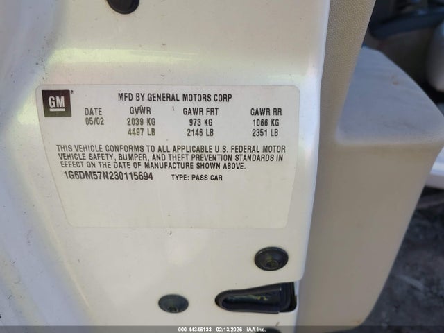 2003 CADILLAC CTS 1G6DM57N230115694 Photo 8