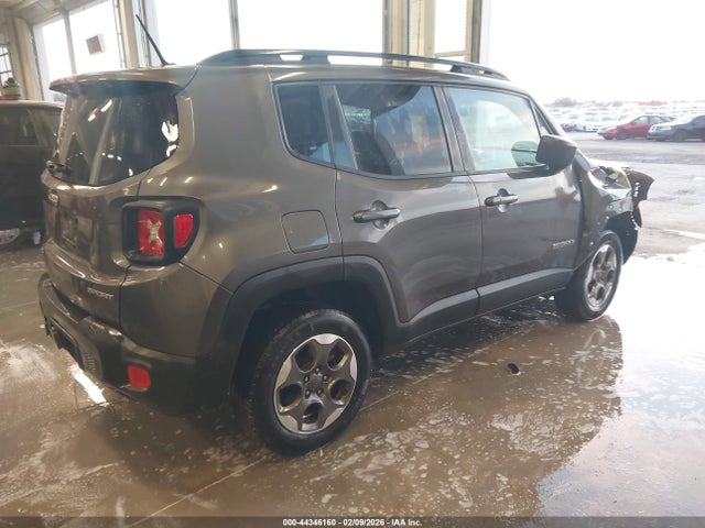 2016 Jeep Renegade Sport მანქანა იყიდება აუქციონზე, vin: ZACCJBAT4GPD89597, აუქციონის ნომერი: 44346160