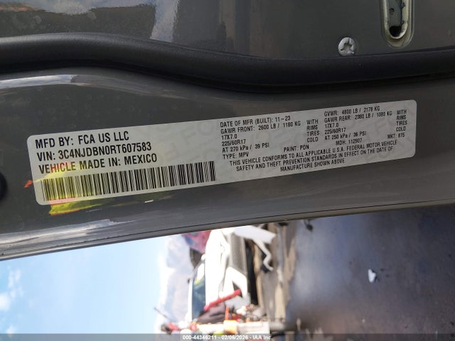 2024 JEEP COMPASS 3C4NJDBN0RT607583 Photo 8