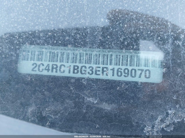 Продажа на аукционе авто 2014 Chrysler Town & Country Touring, vin: 2C4RC1BG3ER169070, номер лота: 44346225