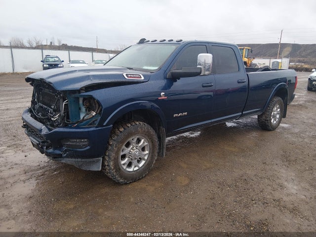 44346247 :رقم المزاد ، 3C63R3JL5KG525364 vin ، 2019 Ram 3500 Laramie  4x4 8' Box مزاد بيع