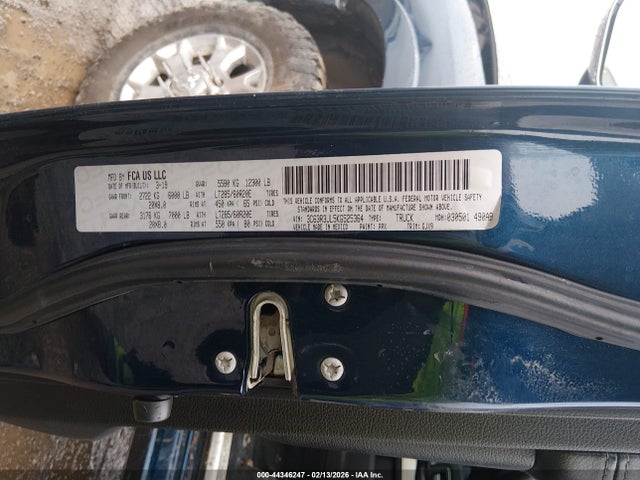 44346247 :رقم المزاد ، 3C63R3JL5KG525364 vin ، 2019 Ram 3500 Laramie  4x4 8' Box مزاد بيع