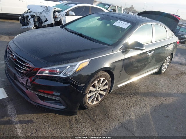2017 HYUNDAI SONATA 5NPE34AF5HH553555 Photo 1