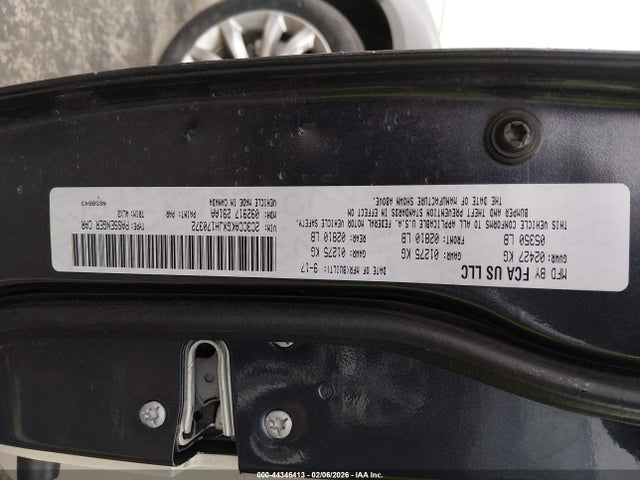 Продажа на аукционе авто 2018 Chrysler 300 Limited Awd, vin: 2C3CCAKGXJH170372, номер лота: 44346413