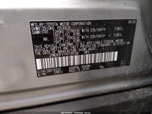 2023 TOYOTA RAV4 PRIME JTMEB3FV1PD139156 Photo 8