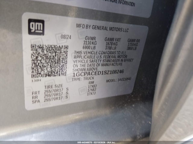 1GCPACED1SZ108246 Chevrolet Silverado 1500 2wd Short Bed Lt