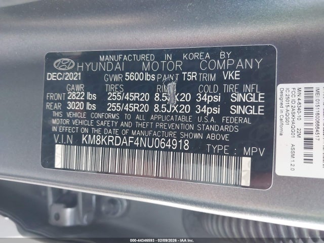 2022 HYUNDAI IONIQ 5 KM8KRDAF4NU064918 Photo 8