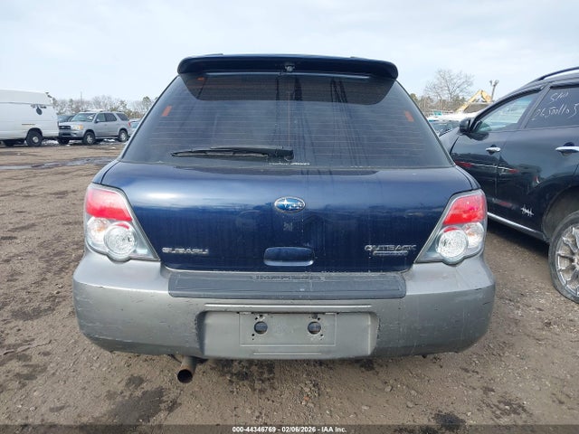 2006 Subaru Impreza Outback Sport მანქანა იყიდება აუქციონზე, vin: JF1GG68666H810545, აუქციონის ნომერი: 44346769