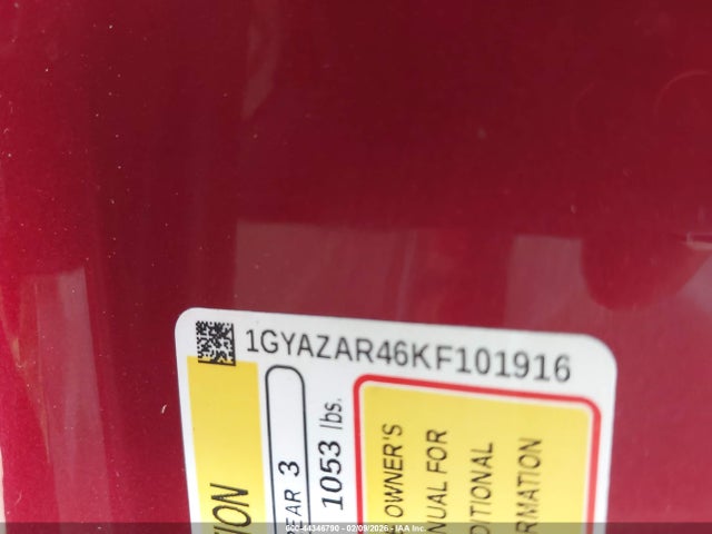 Aukcja sprzedaży 2019 Cadillac Xt4 Luxury, vin: 1GYAZAR46KF101916, numer aukcji: 44346790