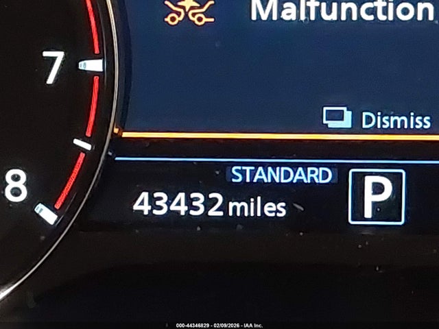 44346829 :رقم المزاد ، 3PCAJ5M13LF114176 vin ، 2020 Infiniti Qx50 Essential مزاد بيع