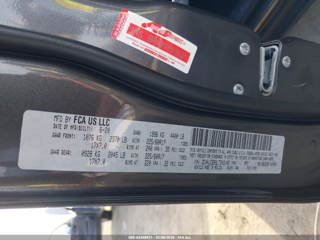 Jeep Compass Latitude Fwd 2020 3C4NJCBB5LT243149 Image 9