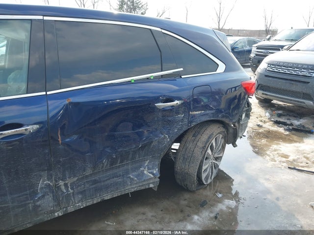 44347168 :رقم المزاد ، 5FRYD4H6XEB037409 vin ، 2014 Acura Mdx Technology Pkg W/entertainment Pkg مزاد بيع