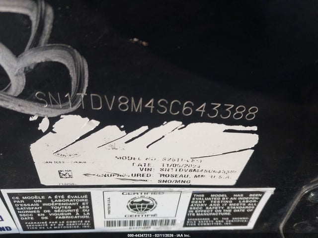 SN1TDV8M4SC643388 Polaris Indy Transport